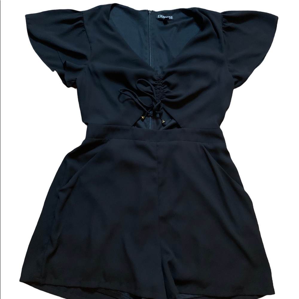 Express Keyhole Short Jumper/Romper